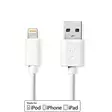 Lightning Kaapeli | USB 2.0 | Apple Lightning 8-Pin | USB-A Uros | 480 Mbps | Niklattu | 3.00 m | Pyöreä | PVC | Valkoinen | Label - Nedis tuotteet - 5412810421039 - 1