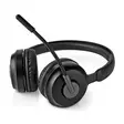 PC-headset | On-Ear-Kuulokkeet | Stereo | Bluetooth | Taitettava mikrofoni | Musta - Nedis tuotteet - 5412810418589 - 40
