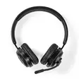 PC-headset | On-Ear-Kuulokkeet | Stereo | Bluetooth | Taitettava mikrofoni | Musta - Nedis tuotteet - 5412810418589 - 1
