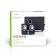 PC Kaiutin | 2.1 | 33 W | 3.5 mm uros | USB Virta | Äänenvoimakkuuden Säätö - Tietokonekaiuttimet - 5412810272389 - 66