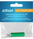 Akku NI MH 600 Mah AAA 1.2V - Aurinkokennovalaisimet - 6435200146359 - 1