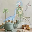 Pastelowe Dinosaurukset pituusasteikolla -sisustustarra 147cm, vihreä/sininen - Sisustustarrat ja tapetit - TN-226979 - 4