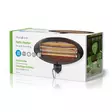 Patio lämmitin | 2000 W | 3 Lämpöasetusta | Seinäkiinnitettävä | IP34 | Musta - Terassilämmittimet ja -tarvikkeet - 5412810326839 - 67