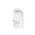 RJ45-liitin | Uros | Solid UTP CAT5e | Suora | Kullattu | 10 kpl | Polycarbonate | Läpikuultava | Laatikko - Tietokone ja verkko - 5412810289349 - 1