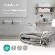 Sähköinen Peitto | Päällyshuopa | 1 Person | 180 x 130 cm | 9 Lämpöasetusta | 9 h | Pestävä | Ylikuumenemissuoja | Digitaalinen ohjaus | Fleece - Nedis tuotteet - 5412810316939 - 5