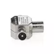 Satelliitti- ja antenni-sovitin | 2x koaksiaali uros | IEC (Coax) Naaras | Niklattu | 75 Ohm | T-jakaja | Metalli | Valkoinen | 1 kpl | Laatikko - Antenniliittimet ja adapterit - 5412810265619 - 25