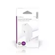 Seinälaturi | 100 W | GaN | 3.0 / 5.0 A | Lähtöliitäntöjen määrä: 1 | USB-C | Automaattinen Jännitteen Valinta | Valkoinen - Yleisvirtalähteet ja adapterit - 5412810397679 - 66