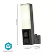 SmartLife Ulkokamera | Ympäristön valo | Full HD 1080p | IP65 | MicroSD (ei sisälly) / Onvif / Pilvipalvelutallennus (valinnainen) | 100 - 240 V AC | Liiketunnistin | Yökuvaus | Musta - Ulkokamerat - 5412810414079 - 55