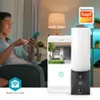 SmartLife Ulkokamera | Ympäristön valo | Full HD 1080p | Kääntö/kallistus | IP65 | MicroSD (ei sisälly) / Onvif / Pilvipalvelutallennus (valinnainen) | 100 - 240 V AC | Liiketunnistin | Yökuvaus | Musta - Ulkokamerat - 5412810414109 - 52