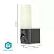 SmartLife Ulkokamera | Ympäristön valo | Full HD 1080p | Kääntö/kallistus | IP65 | MicroSD (ei sisälly) / Onvif / Pilvipalvelutallennus (valinnainen) | 100 - 240 V AC | Liiketunnistin | Yökuvaus | Musta - Ulkokamerat - 5412810414109 - 55