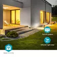 SmartLife Ulkokamera | Ympäristön valo | Full HD 1080p | Kääntö/kallistus | IP65 | MicroSD (ei sisälly) / Onvif / Pilvipalvelutallennus (valinnainen) | 100 - 240 V AC | Liiketunnistin | Yökuvaus | Musta - Ulkokamerat - 5412810414109 - 54