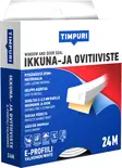 Tiiviste Timpuri E 24 m valkoinen - Ikkuna- ja ovitiivisteet - 6418091702439 - 1