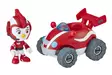 Wing Figure and Vehicle punainen=20 - Pikkuautot - 5010993583799 - 4