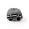 TosLink-adapteri | TosLink naaras | 2x TosLink naaras | Jakaja | Alumiini | Gun Metal Harmaa | 1 kpl | Laatikko - Audioadapterit - 5412810333509 - 10