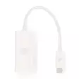 USB-verkkosovitin | USB 3.2 Gen 1 | 1 Gbps | USB-C Uros | RJ45 Naaras | 0.20 m | Pyöreä | Niklattu | Tinattu Kupari | Valkoinen | Laatikko - Tietokone ja verkko - 5412810289189 - 31