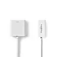 USB-verkkosovitin | USB 3.2 Gen 1 | 1 Gbps | USB-C Uros | RJ45 Naaras | 0.20 m | Pyöreä | Niklattu | Tinattu Kupari | Valkoinen | Laatikko - Tietokone ja verkko - 5412810289189 - 1