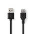 USB kaapeli | USB 2.0 | USB-A Uros | USB-A Naaras | 480 Mbps | Niklattu | 2.00 m | Pyöreä | PVC | Musta | Laatikko - Tietokone ja verkko - 5412810288809 - 3