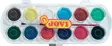 Vesiväripaletti Jovi 12 väriä - Vesivärit - 694-0161-99 - 2