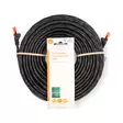 CAT6 Verkkokaapeli | RJ45 uros | RJ45 uros | U/UTP | 30.0 m | Ulkokäyttöinen | Pyöreä | PE | Musta | Label - Tietokone ja verkko - 5412810424559 - 66