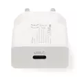 Seinälaturi | 20 W | GaN | PD3.0 | 1.67 A / 2.22 A / 3.0 A | Lähtöliitäntöjen määrä: 1 | USB-C | Lightning 8-Pin (irrallinen) Kaapeli | 1.00 m | Automaattinen Jännitteen Valinta | Valkoinen - Verkkolaturit - 5412810472819 - 11
