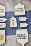 Aamiaissetti (14 osaa), monivärinen, 24 x 16 cm, kestävä, helppo puhdistaa - Lautaset - 8684282970019 - 13