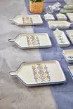 Aamiaissetti (14 osaa), monivärinen, 24 x 16 cm, kestävä, helppo puhdistaa - Lautaset - 8684282970019 - 5