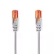 CAT6 Verkkokaapeli | RJ45 uros | RJ45 uros | U/UTP | 1.00 m | Pyöreä | PVC | Harmaa | Label - Tietokone ja verkko - 5412810452569 - 1