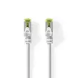CAT7 verkkokaapeli | S/FTP | RJ45 uros | RJ45 uros | 3.00 m | Snagless | Pyöreä | LSZH | Valkoinen | Label - Tietokone ja verkko - 5412810424429 - 1