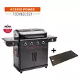 CHAR-BROIL GAS2COAL2.0 440 HYBRIDIGRILLI - Kaasugrillit - 4260547590099 - 5