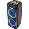 Denver viihdekeskus LED-valoilla ja 2 x  - Bluetooth kaiuttimet - 5706751074349 - 3