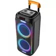 Denver viihdekeskus LED-valoilla ja 2 x  - Bluetooth kaiuttimet - 5706751074349 - 1