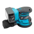 Epäkeskohiomakone Jonköping 18V 125mm Runko - Makita & PNI yhteensopiva - Akkuhiomakoneet - 6438168115689 - 3