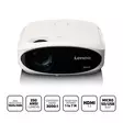 Full HD 1080P LCD-projektori Bluetoothilla Valkoinen - Televisiot ja mediatoistimet - 8711902078289 - 10