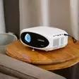 Full HD 1080P LCD-projektori Bluetoothilla Valkoinen - Televisiot ja mediatoistimet - 8711902078289 - 53