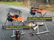 Halkomakone 5 t jalustalla 230V 1500W - Klapikoneet - 6438168118789 - 7
