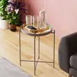 Harmaa Metallinen Sohvapöytä - Tyylikäs ja Kestävä Huonekalu - 46x56x46 cm - Moderni Sisustusratkaisu - Sohvapöydät - 8684282461319 - 2