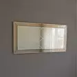 Hopeapeili 130x65 cm - Tyylikäs MDF-seinäpeili, Asennusvalmis, Yksi Paketti, Kestävä ja Elegantti Sisustuselementti - Peilit - 8681875986389 - 6