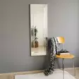 Hopeapeili 40x120 cm - Moderni ja Tyylikäs MDF Peili, Säädettävä ja Seinään Kiinnitettävä, Valmiiksi Koottu - Peilit - 8681875708349 - 5