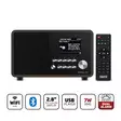 I110 (V2) Wi-Fi-internetradio, jossa on mediasoitin ja Bluetooth® - Wood Look - puukuvio - Radiot ja MP3/4-soittimet - 4024035223209 - 1