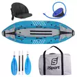 Kajakki ilmat=C3=A4ytteinen Explorer One, iSport pakkauksen sis=C3=A4l=
t=C3=B6 - Kumiveneet ja kajakit - 6438014300979 - 3