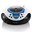 Kannettava FM-radio CD- ja USB-soitin Vaaleanpunainen - Radiot ja MP3/4-soittimet - 8711902025689 - 12