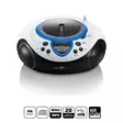 Kannettava FM-radio CD- ja USB-soitin Vaaleanpunainen - Radiot ja MP3/4-soittimet - 8711902025689 - 1