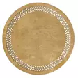 Käsintehty Puinen Pöytätablettisetti (4 kpl) - Hunaja, 36x36 cm - Tyylikäs ja Kestävä Keittiötarvike - Pöytäliinat ja tabletit - 8684282345039 - 1