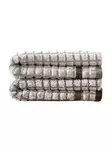 Käsipyyhesetti (4 kpl), beige, 50 x 90 cm, pehmeä, kestävä, tyylikäs - Pyyhkeet ja kylpytakit - 8683742576839 - 1