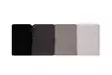 Käsipyyhesetti (4 kpl), valkoinen harmaa tummanharmaa musta, 50 x 90 cm, pehmeä, imukykyinen, kestävä - Pyyhkeet ja kylpytakit - 8681181150399 - 3
