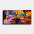 Koristeellinen kangasmaalaus, monivärinen, 50 x 120 cm, kestävä, tyylikäs, laadukas - Taulut ja kehykset - 8682870432529 - 3