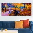 Koristeellinen kangasmaalaus, monivärinen, 50 x 120 cm, kestävä, tyylikäs, laadukas - Taulut ja kehykset - 8682870432529 - 2