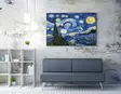 Koristeellinen kangasmaalaus, monivärinen, 50 x 70 cm, kestävä, vangitseva - Taulut ja kehykset - 8683342544559 - 3