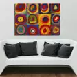 Koristeellinen kangasmaalaus, monivärinen, 70 x 100 cm, kestävä, elegantti - Taulut ja kehykset - 8683342781459 - 2
