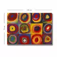 Koristeellinen kangasmaalaus, monivärinen, 70 x 100 cm, kestävä, elegantti - Taulut ja kehykset - 8683342781459 - 3